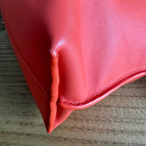 Loewe Flamenco Medium Clutch Bag Sunrise Orange - Picture 9 of 16